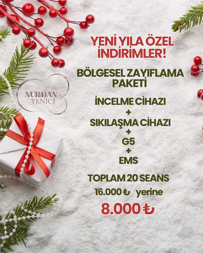 Yeni Yıla Özel İndirimler