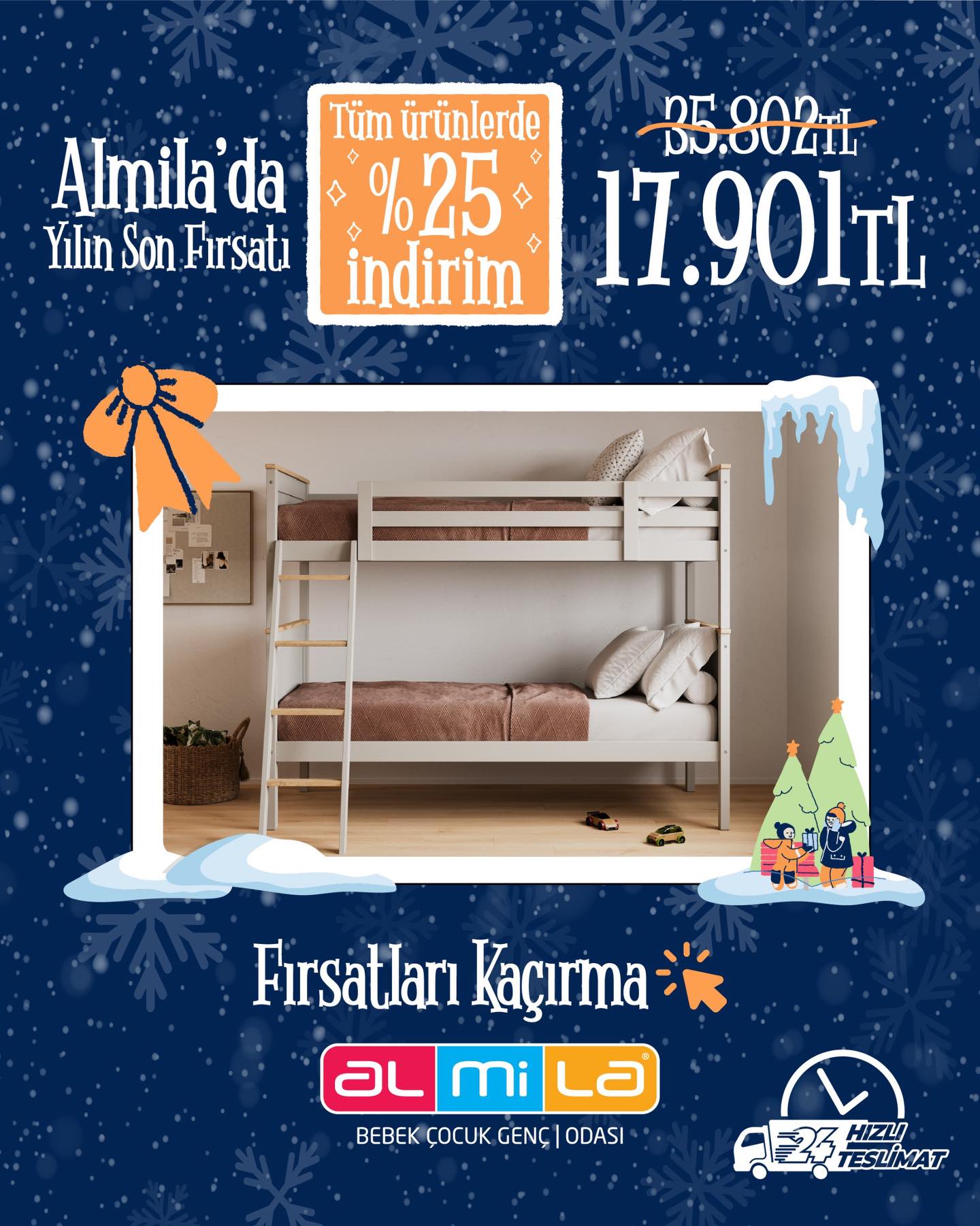 Almila’da yılın son fırsatı başladı