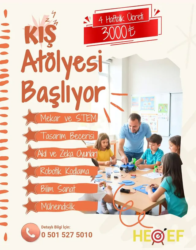 Kış Atölyesi Başlıyor