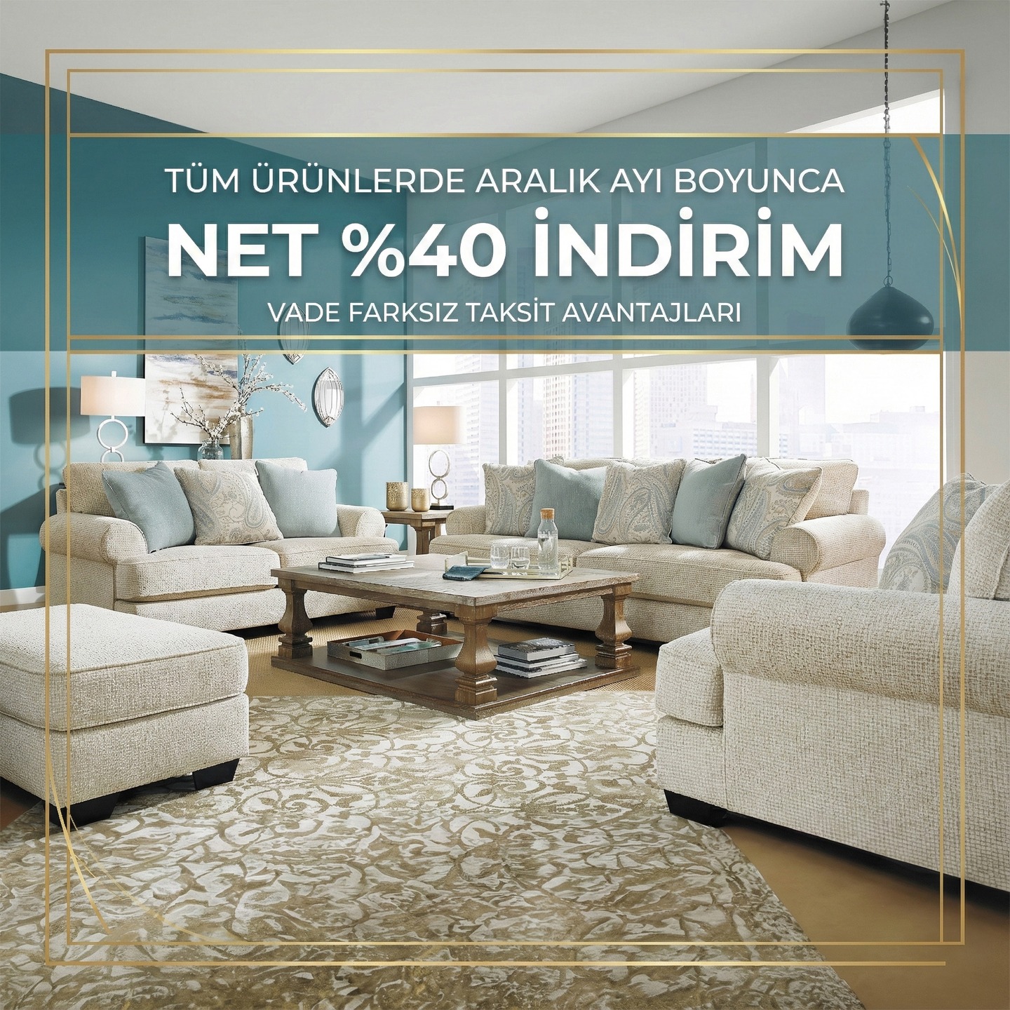 Tüm Ürünlerde %40 İndirim