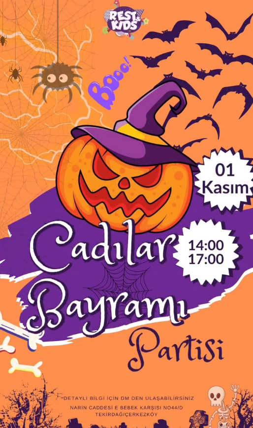 🎃 Cadılar Bayramı Partisi