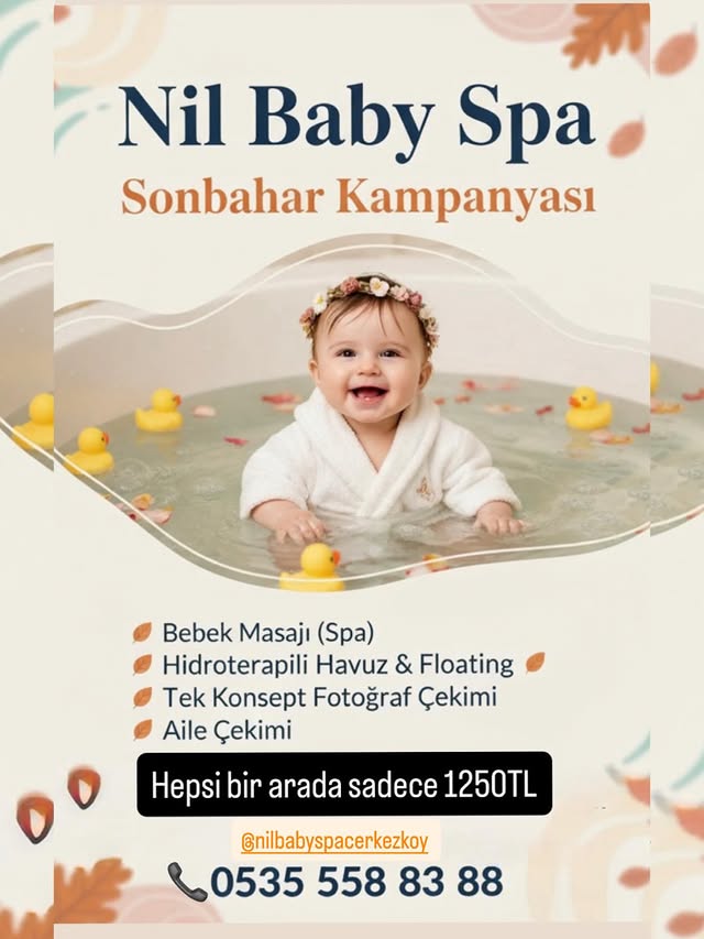 Nil Baby Spa Sonbahar Kampanyası Nil Baby Spa Sonbahar Kampanyası